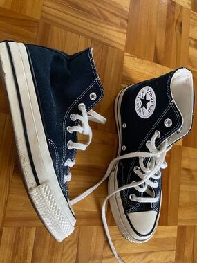 Converse Chuck Taylor Black & White High Top Sneakers